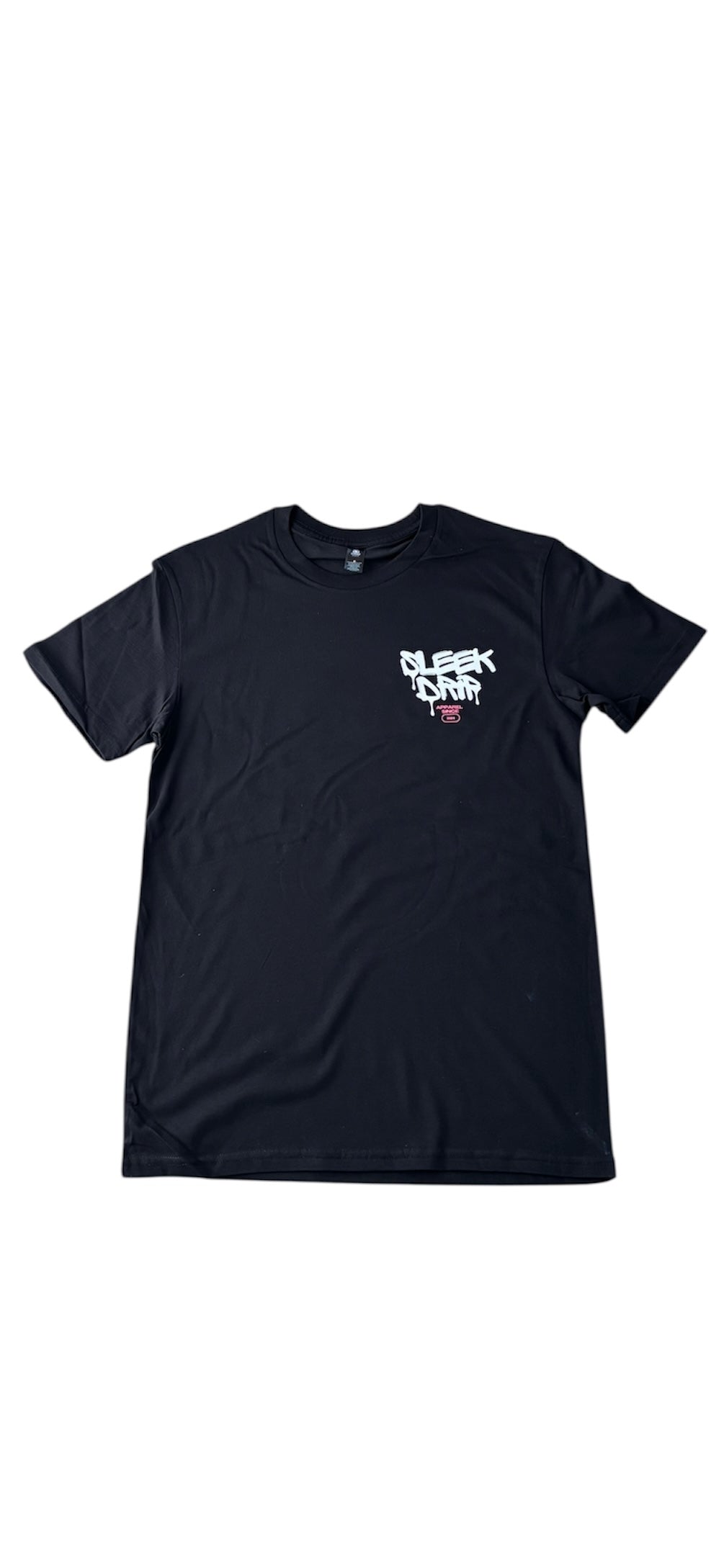 Sleek drip graphic tee