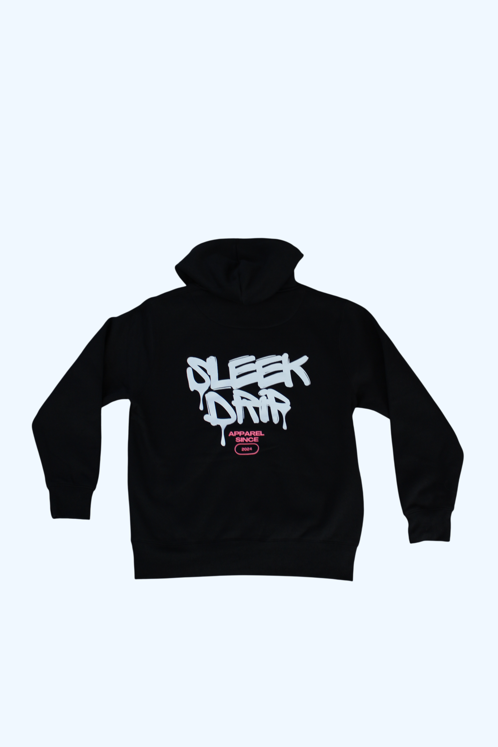 Sleek drip graphic hoodie