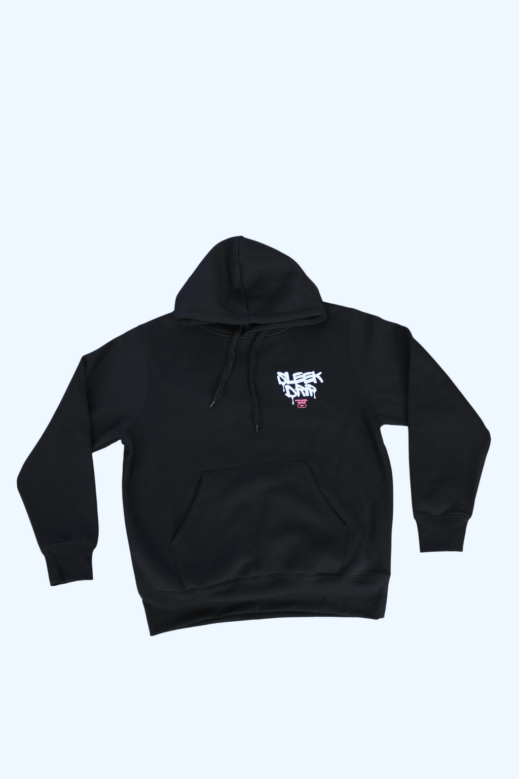 Sleek drip graphic hoodie
