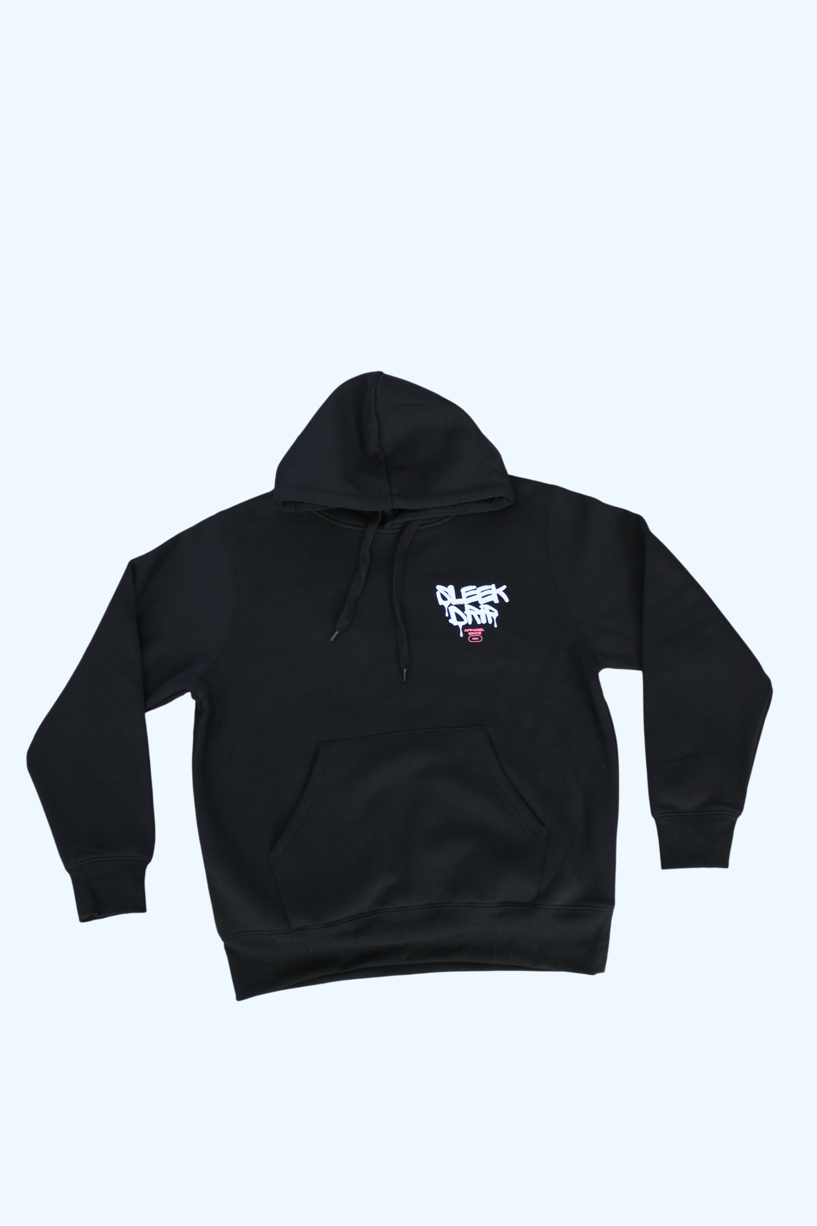 Sleek drip graphic hoodie